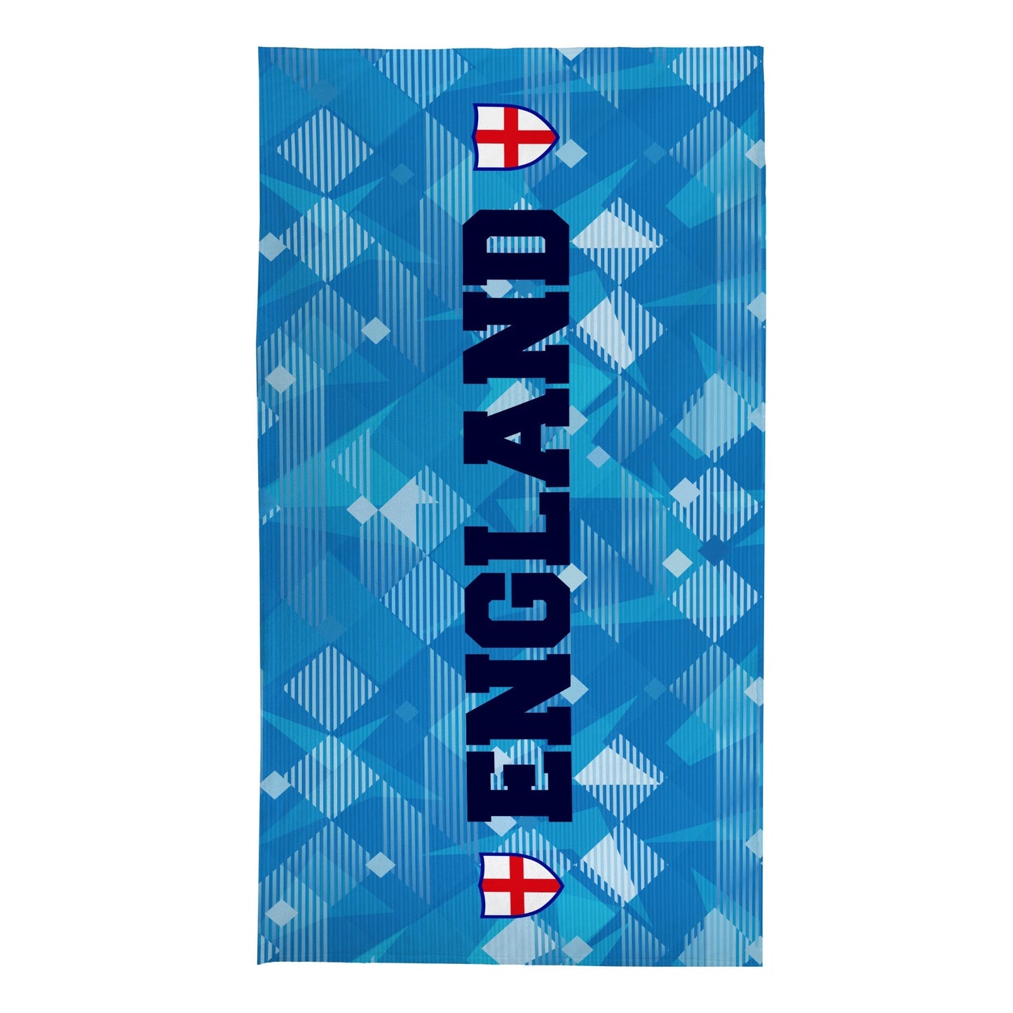 England 1990 3RD Shirt - WC26 - Retro Beach Towel - 150cm x 75cm