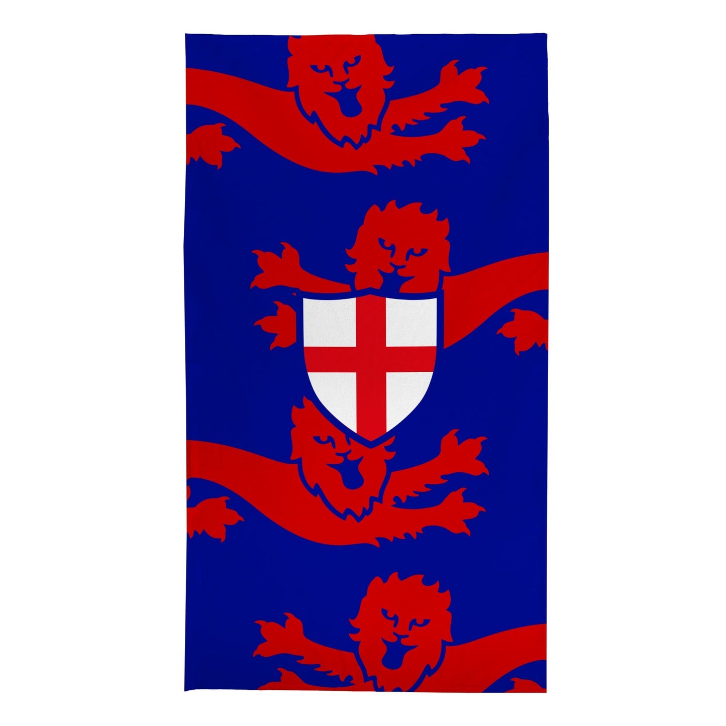 England Red Lions - WC26 - Retro Beach Towel - 150cm x 75cm