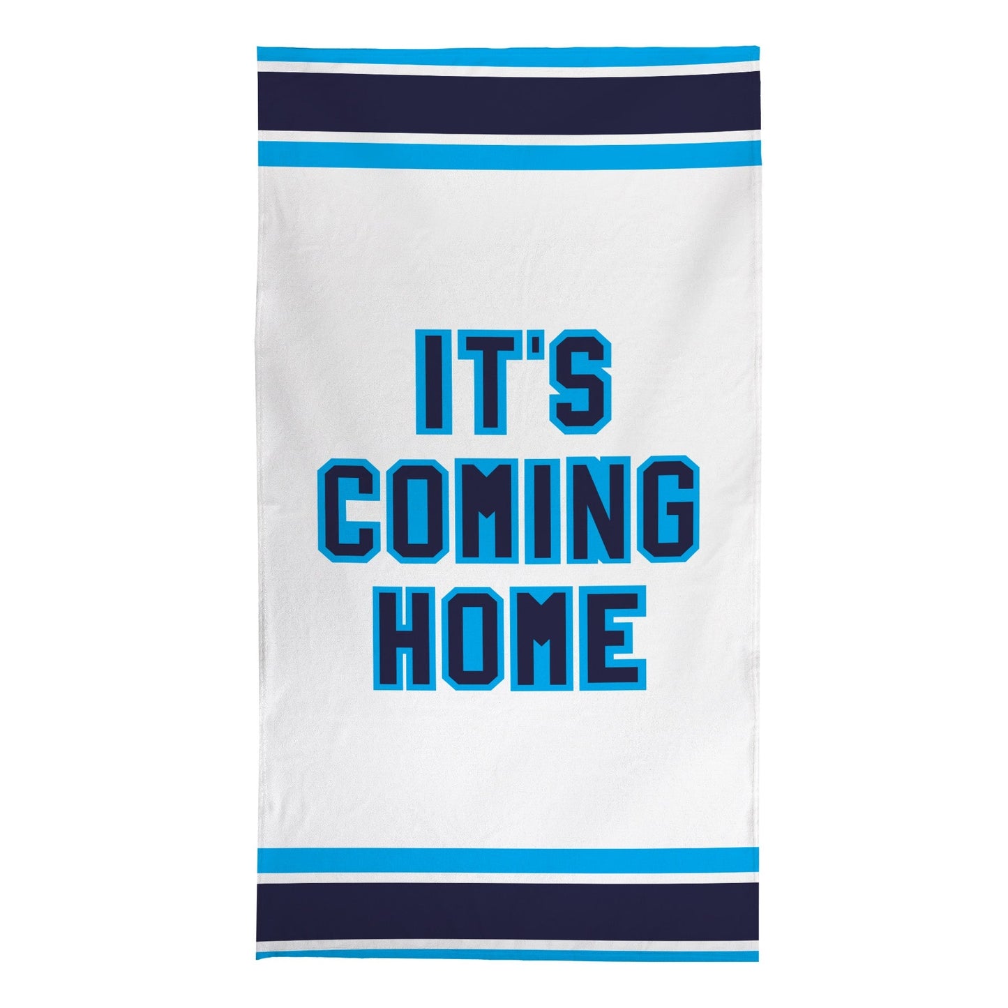 England It's Coming Home - WC26 - Retro Beach Towel - 150cm x 75cm