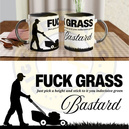 Fuck Grass Mug
