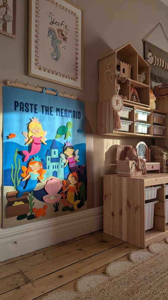 Paste the Fairy™ Felt Board – Magical Dress-Up Activity for Kids