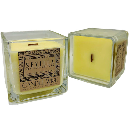Sevilla Large Scented Candle | Citrusy and Refreshing
