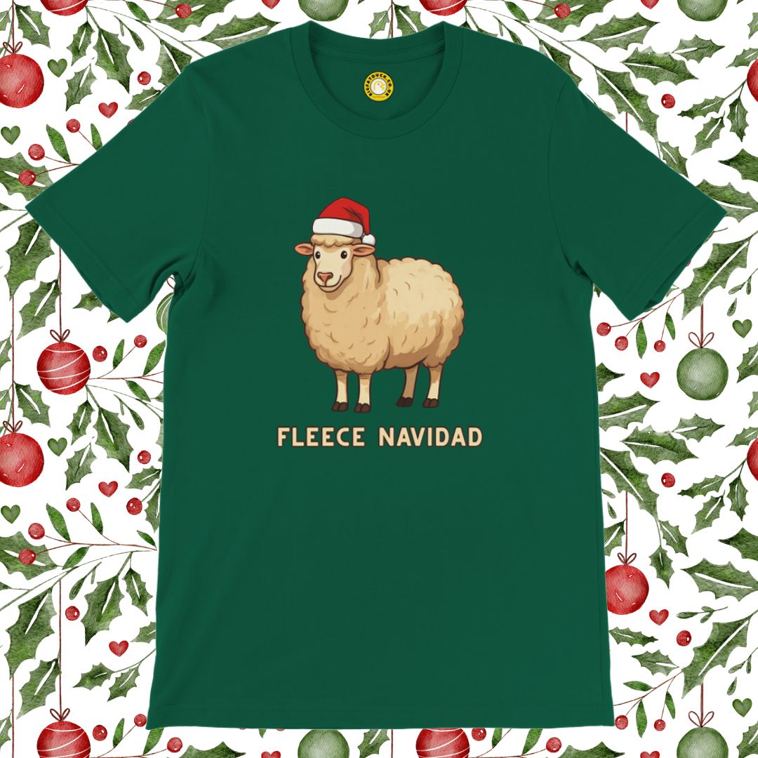 Fleece Navidad Christmas T-shirt
