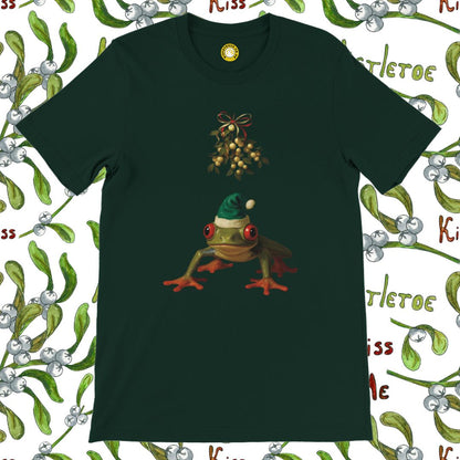 Festive Frog Christmas T-shirt