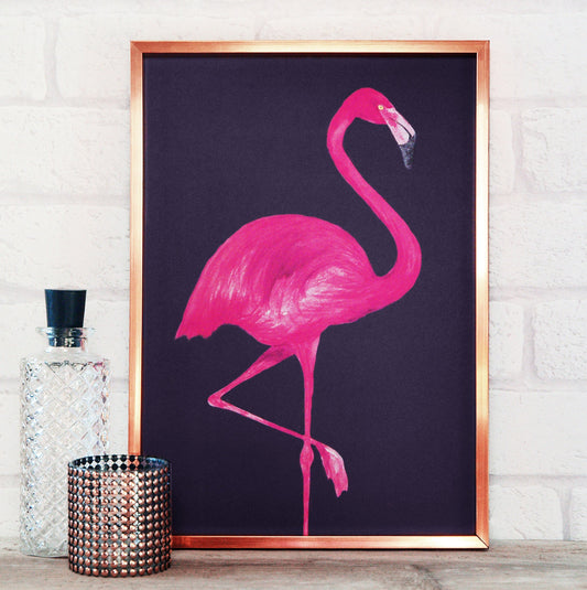 Flamingo Print