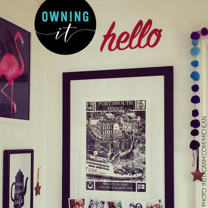 Flamingo Print
