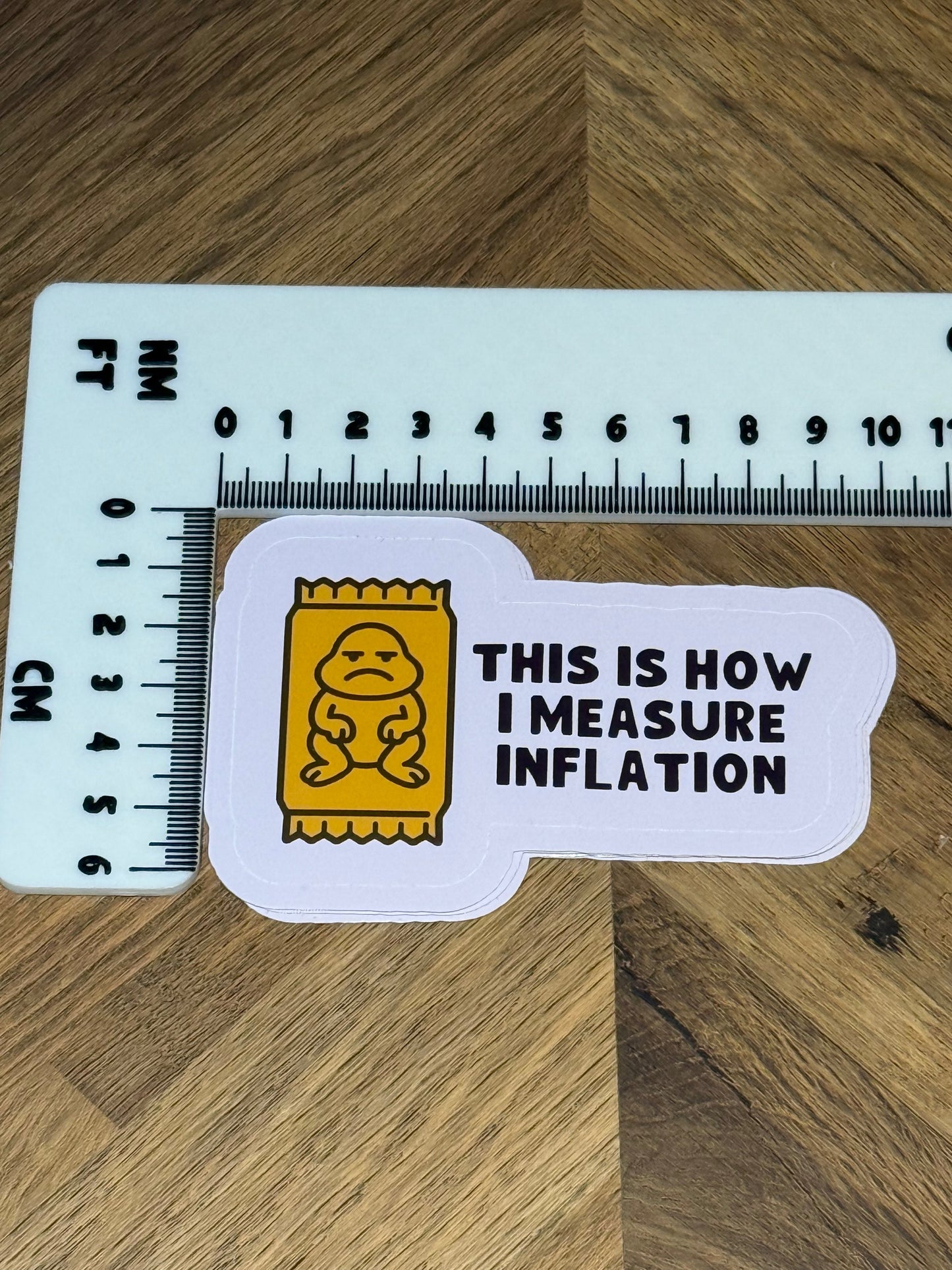 Freddie Inflation Sticker | Not Made For This