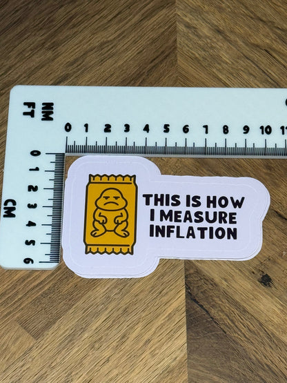 Freddie Inflation Sticker | Not Made For This
