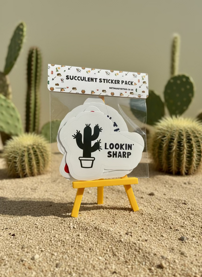 Succulent Sticker Pack | Not Made For This