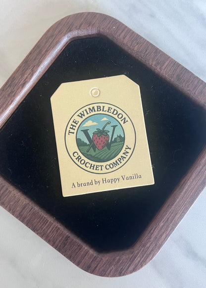 Strawberry bag and bag charm — Wimbledon Limited Edition