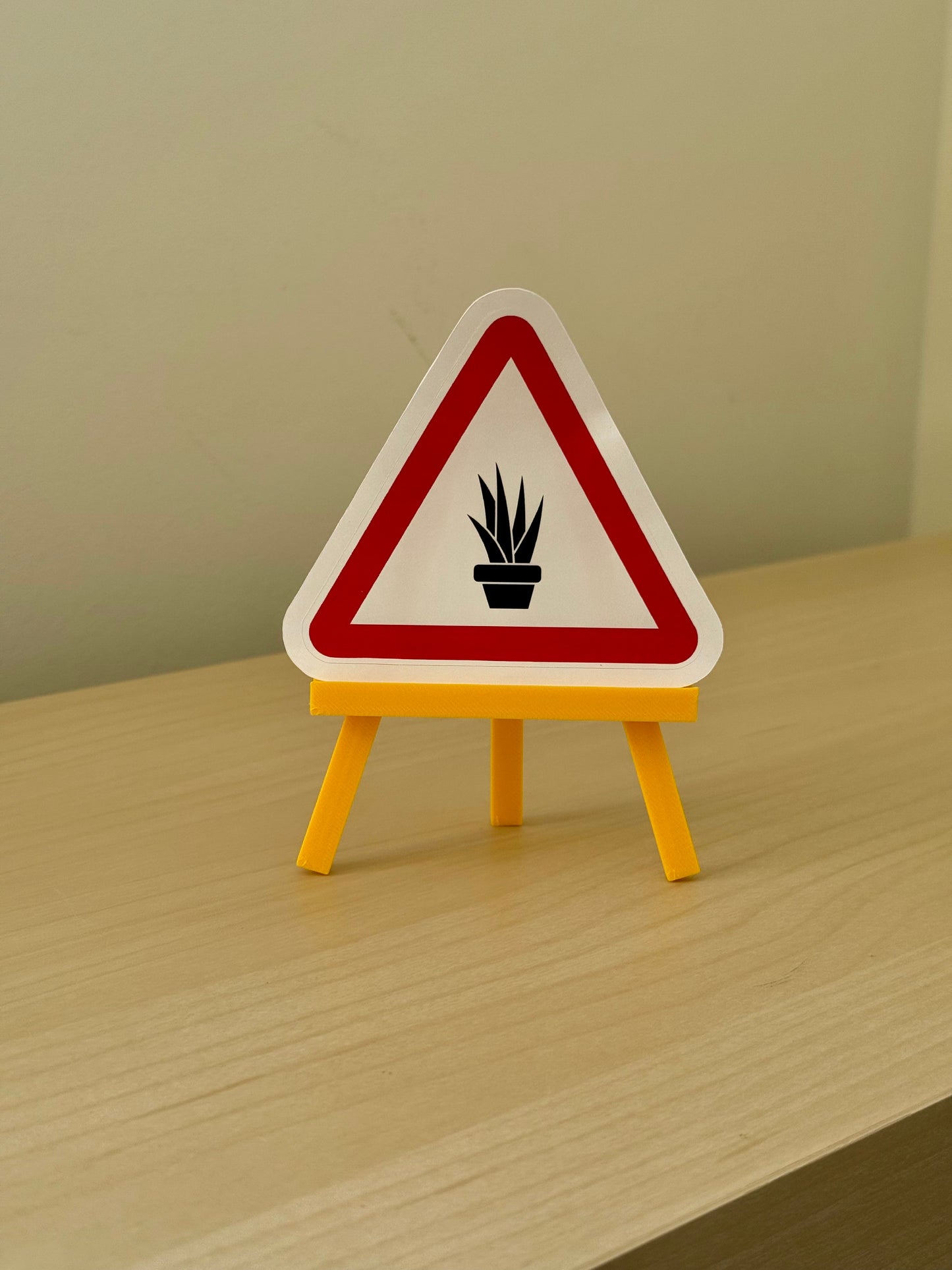 Warning! Triangle Stickers | Not Made For This