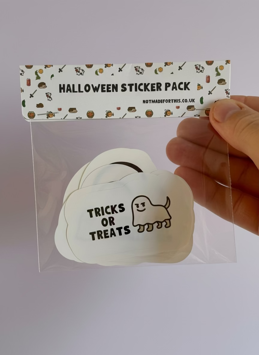 Halloween Sticker Pack | Not Made For This