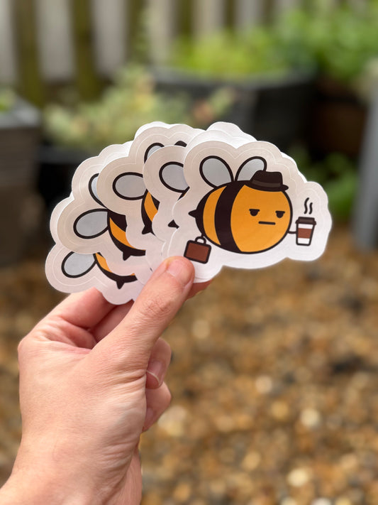 Worker Bee Sticker | Not Made For This