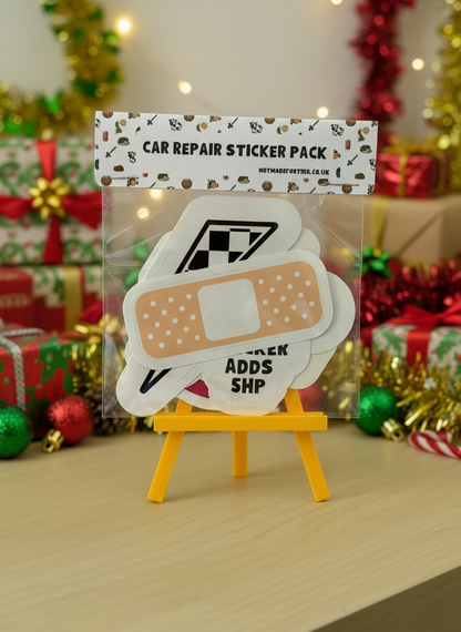 Car Repair Sticker Pack | Not Made For This