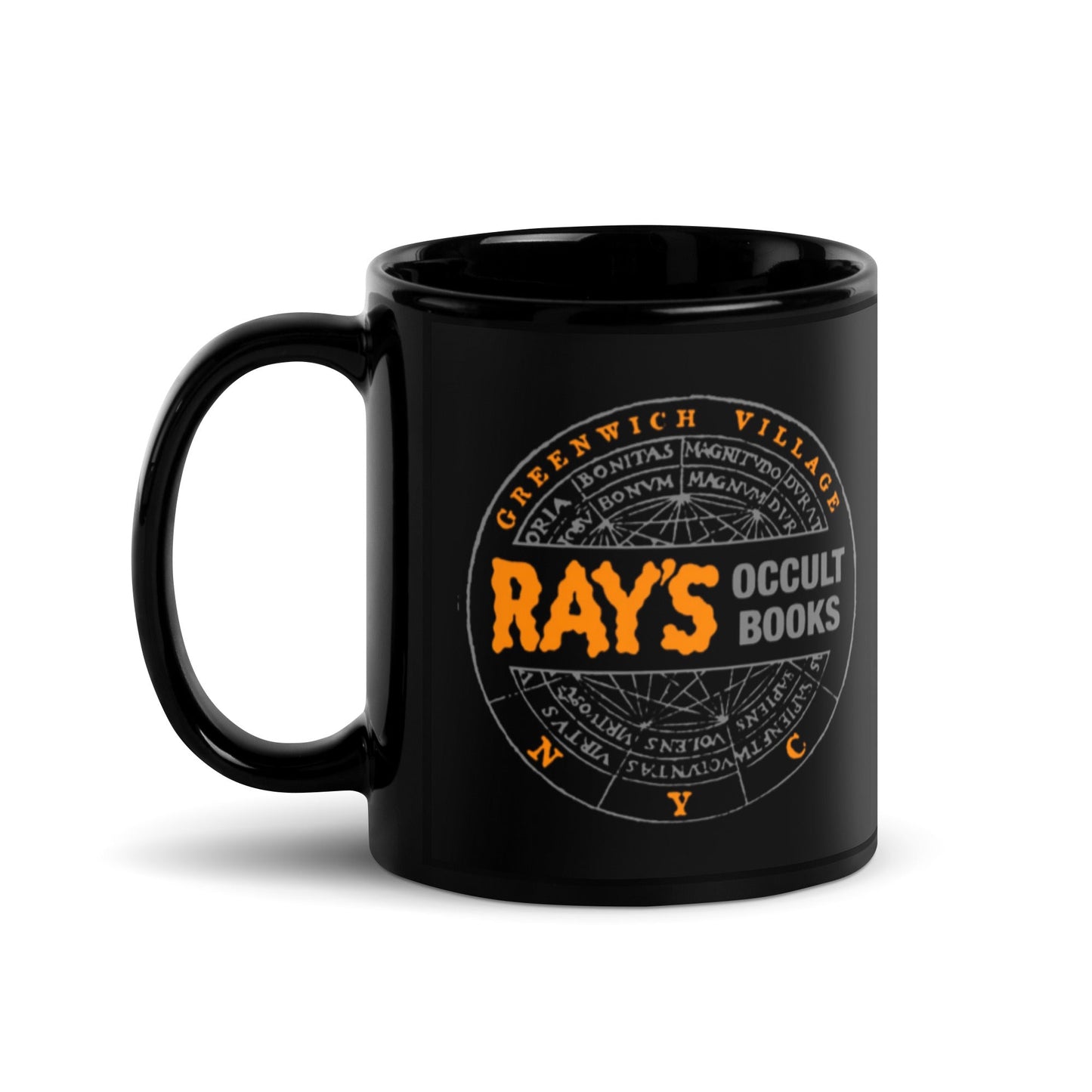 Ghostbusters,  Rays Occult Black Coffee Mug