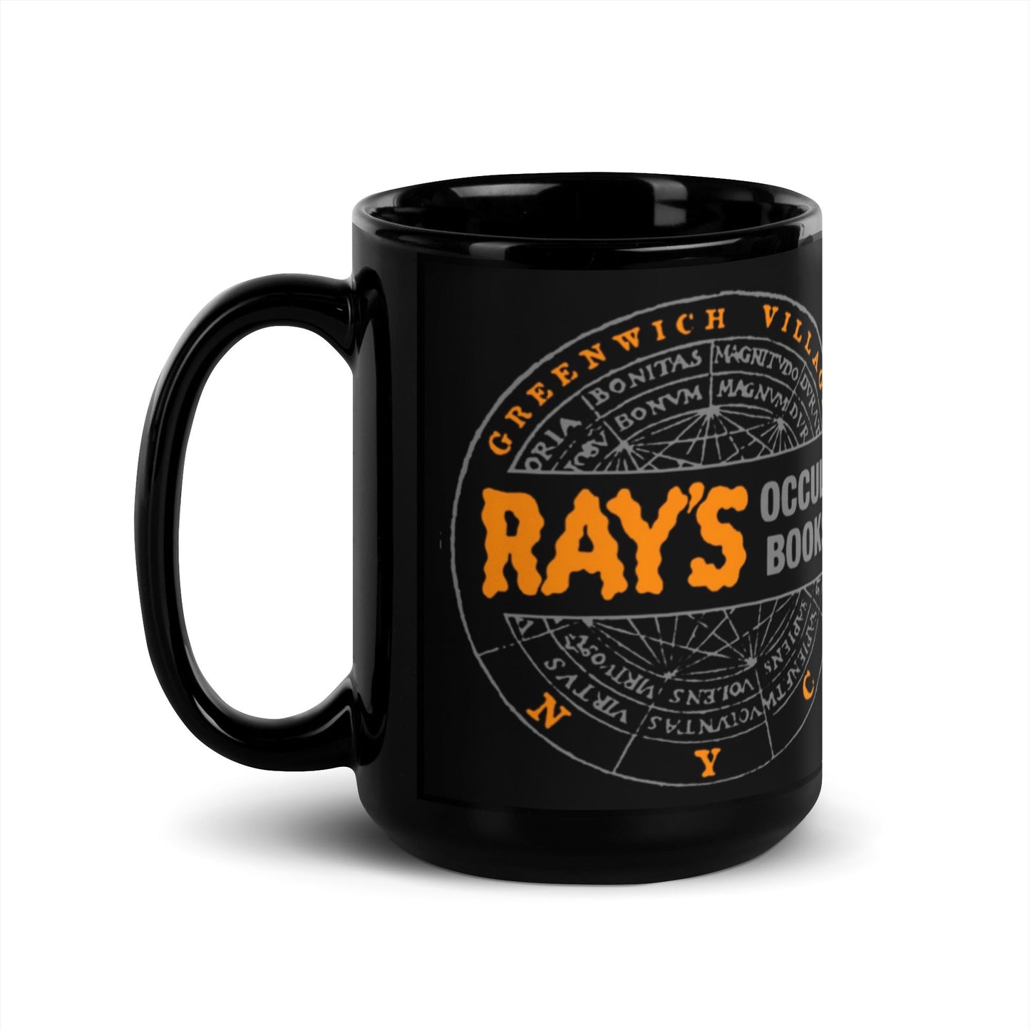 Ghostbusters,  Rays Occult Black Coffee Mug