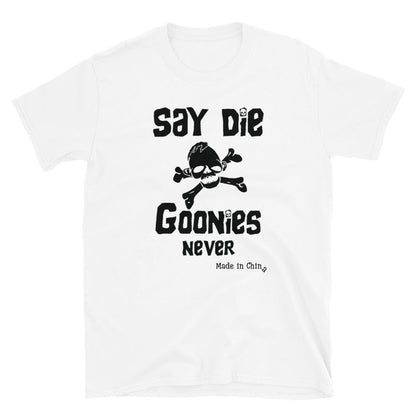 Goonies Misprint T-Shirt black type