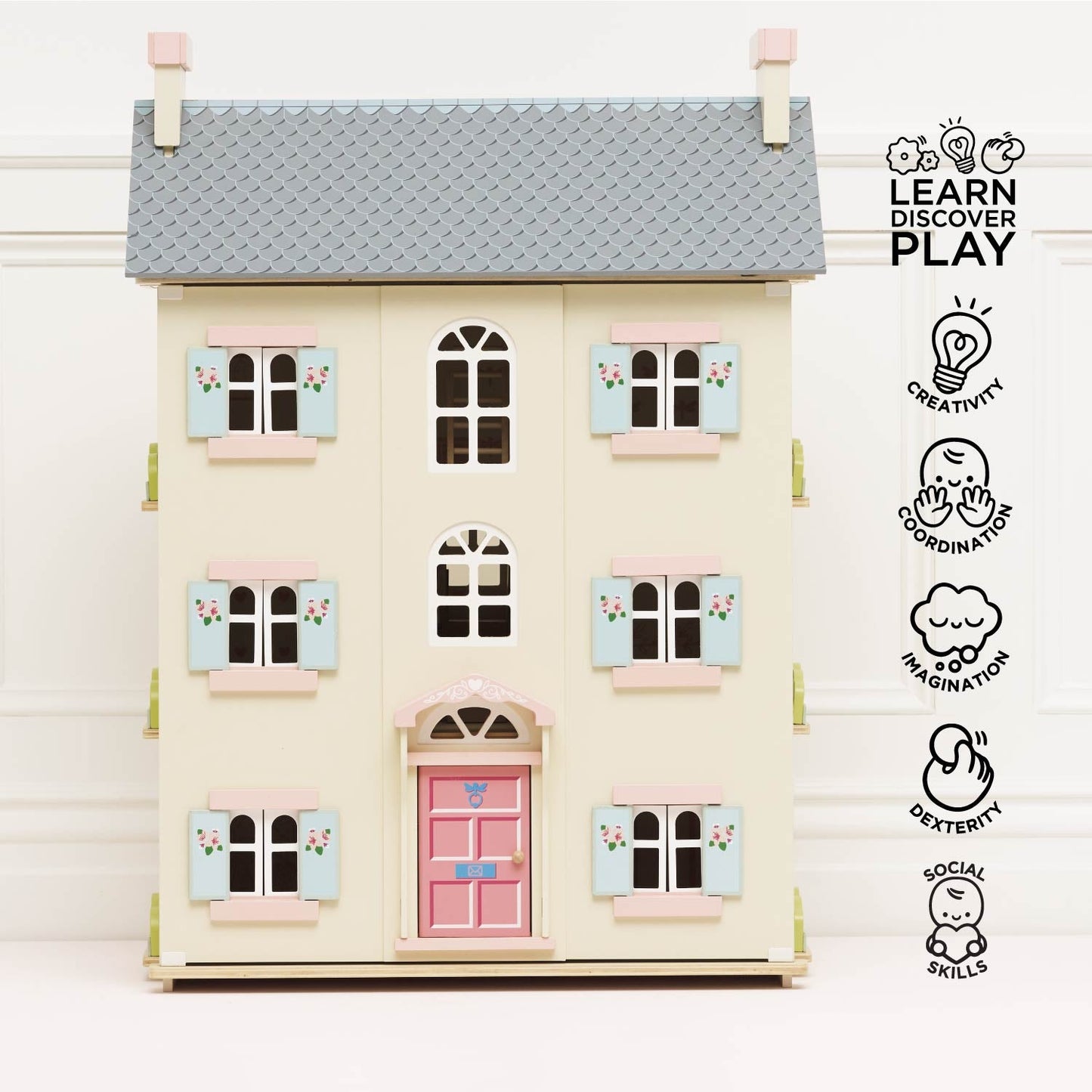 Cherry Tree Hall Wooden Dolls House