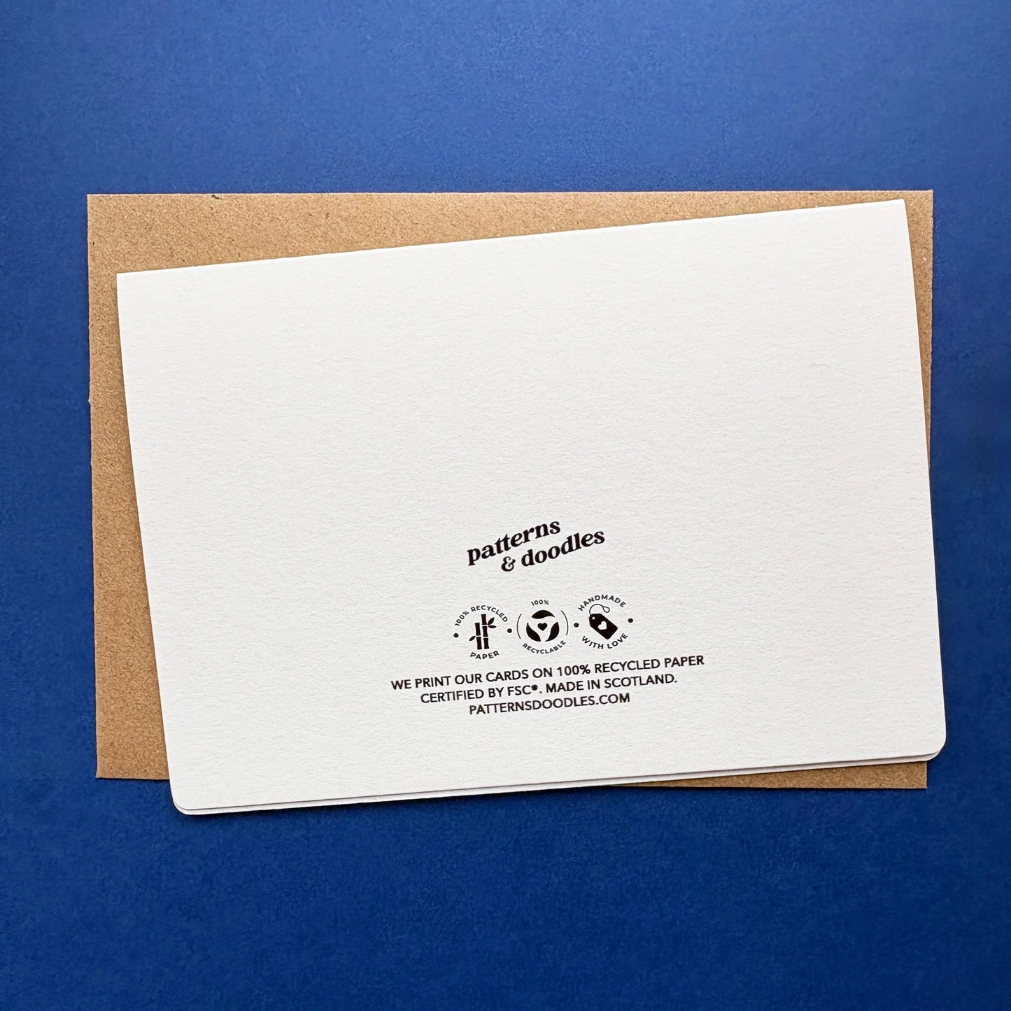 Happy Anniversary Card: Hand-drawn Luxury Card With Message