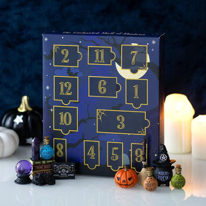 Gothic Gifts Shelf of Shadows 12-Day Halloween Advent Calendar