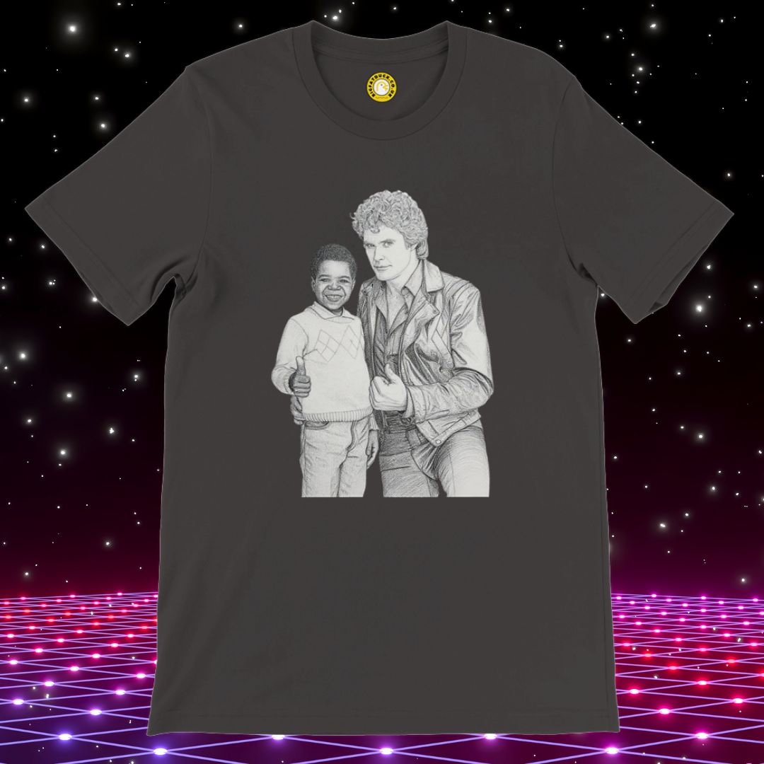 The Hoff and Gary Coleman T-shirt