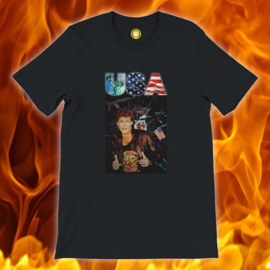 USA Hoff Command: Operation Freedom Burger T-shirt