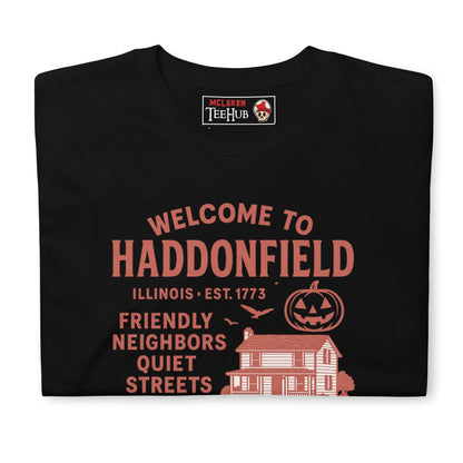 "Welcome To Haddenfield" Halloween Movie T-Shirt