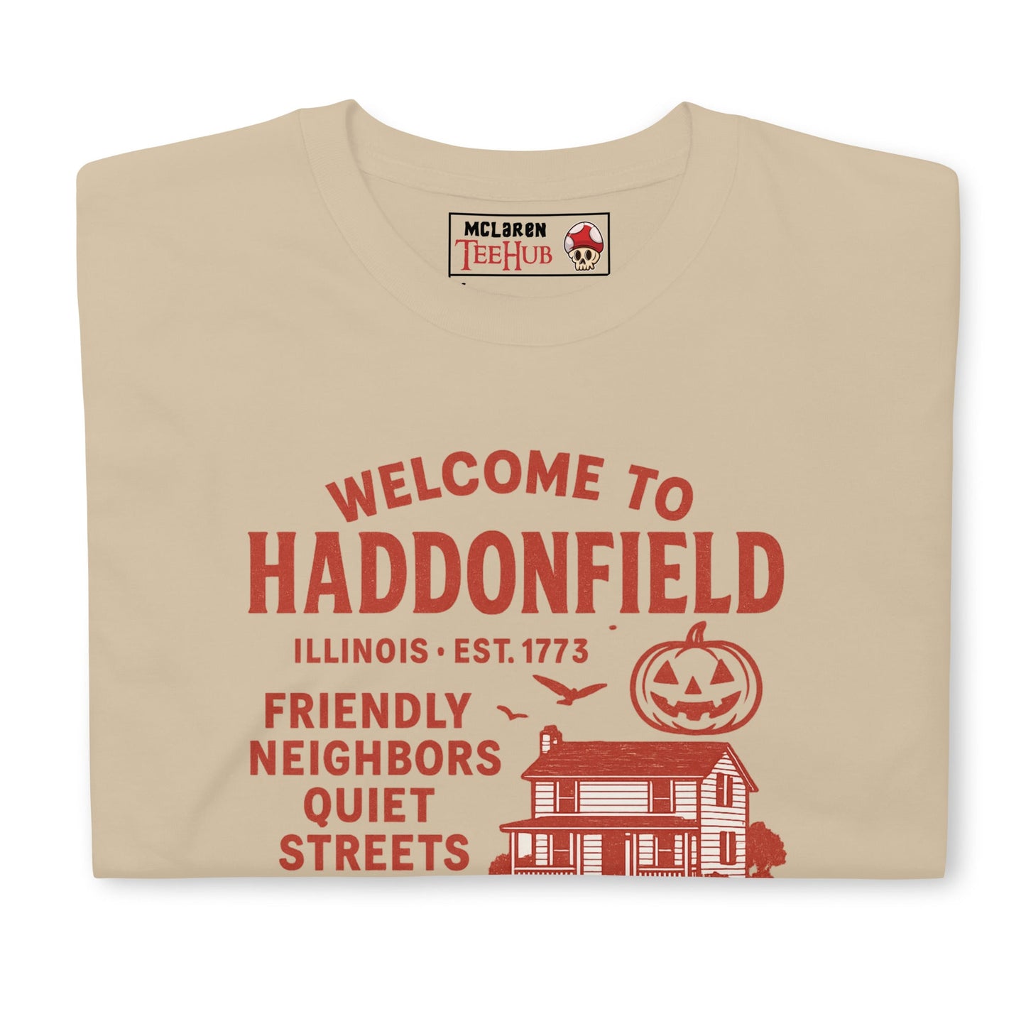 "Welcome To Haddenfield" Halloween Movie T-Shirt