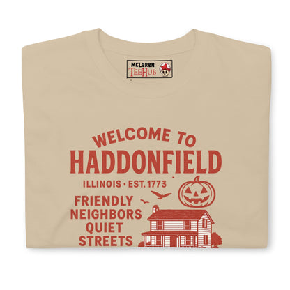 "Welcome To Haddenfield" Halloween Movie T-Shirt