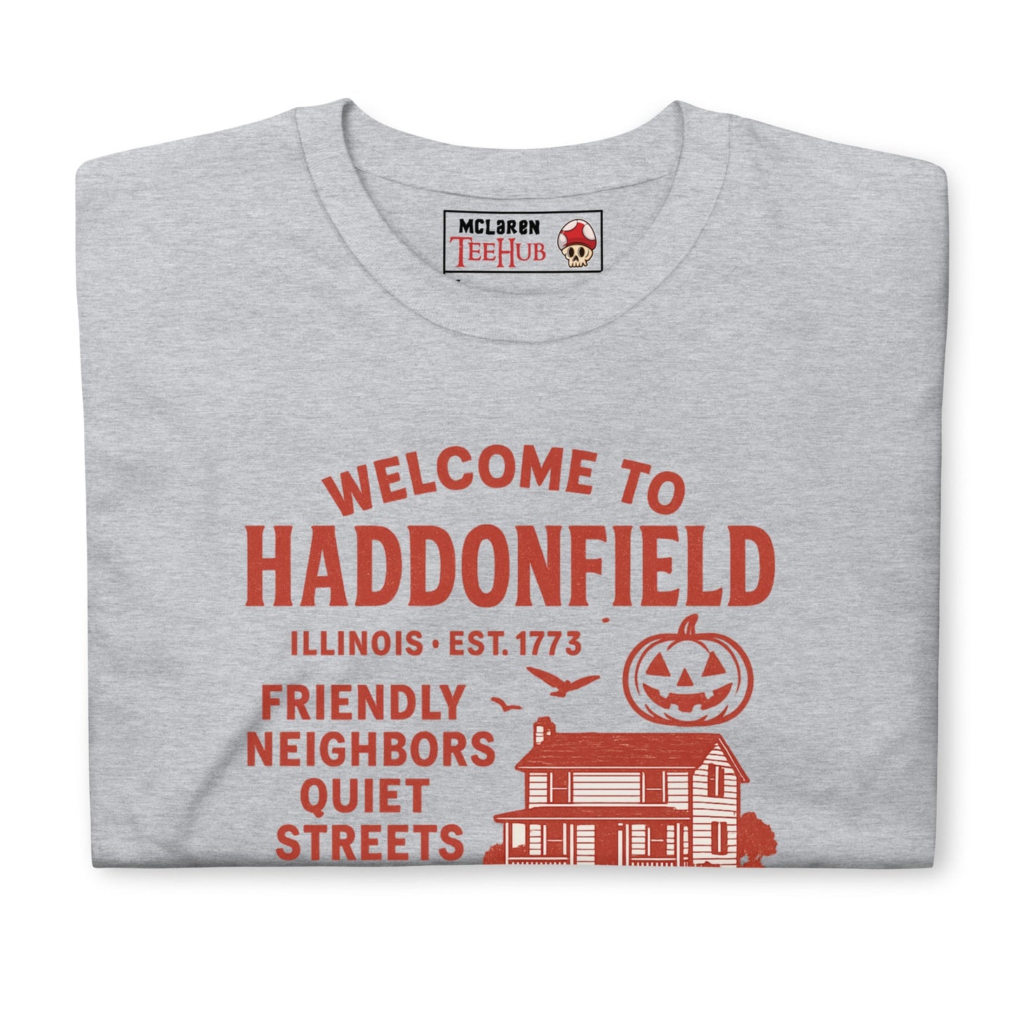"Welcome To Haddenfield" Halloween Movie T-Shirt