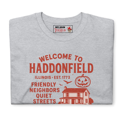 "Welcome To Haddenfield" Halloween Movie T-Shirt