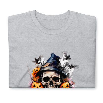 Halloween Skull and Pumpkin T-Shirt