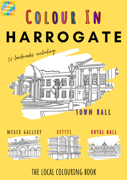 Harrogate Colouring Book (A4)