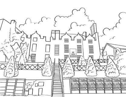 Hay-on-Wye Colouring Book (A4)