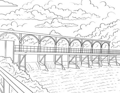 Henley On Thames Colouring Book (A4)