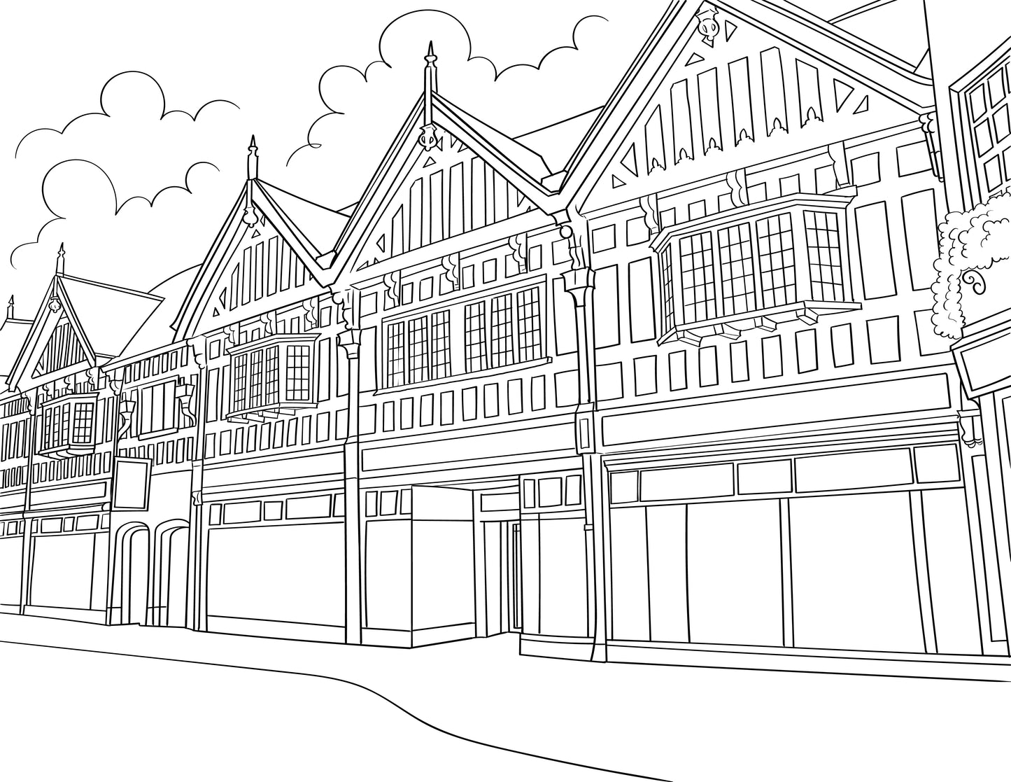 Hereford Colouring Book (A4)
