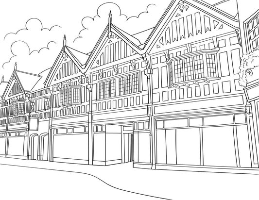 Hereford Colouring Book (A4)
