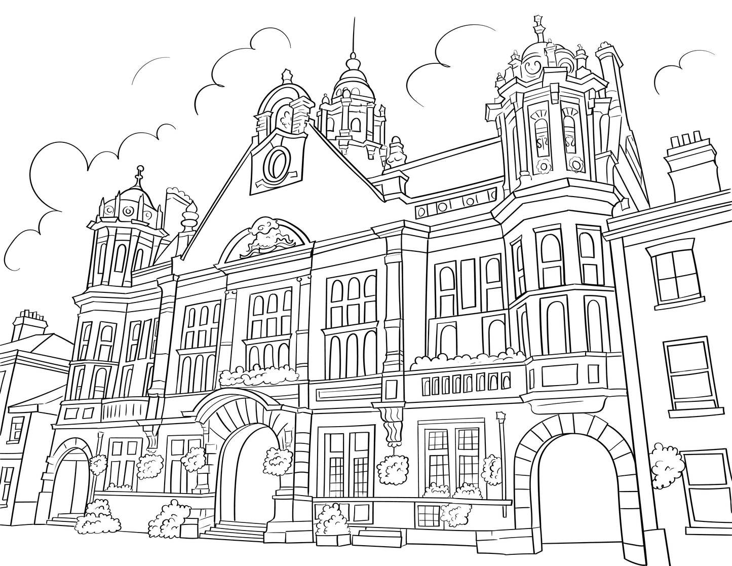 Hereford Colouring Book (A4)