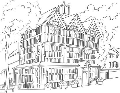 Hereford Colouring Book (A4)