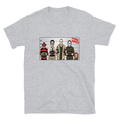 Horror Movie Usual Suspects Unisex T-Shirt