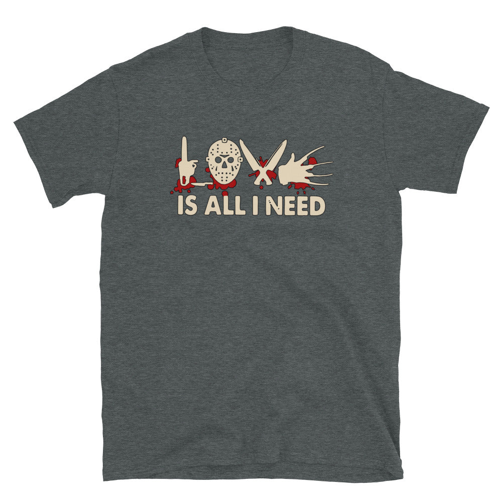 Horror movies t-shirt, Halloween is all i need.