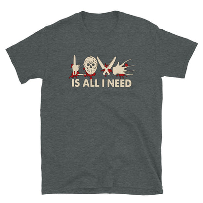 Horror movies t-shirt, Halloween is all i need.