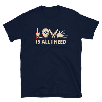 Horror movies t-shirt, Halloween is all i need.