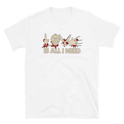 Horror movies t-shirt, Halloween is all i need.