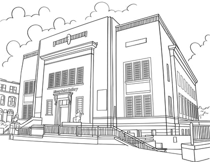 Huddersfield Colouring Book (A4)