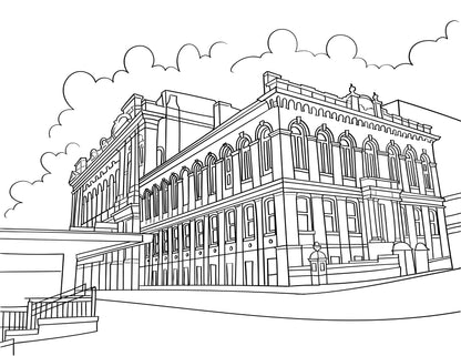 Huddersfield Colouring Book (A4)