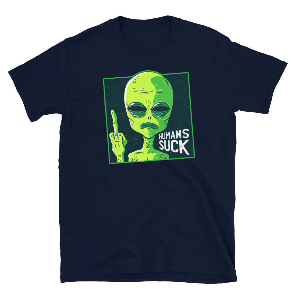 Humans Suck, Alien T-Shirt
