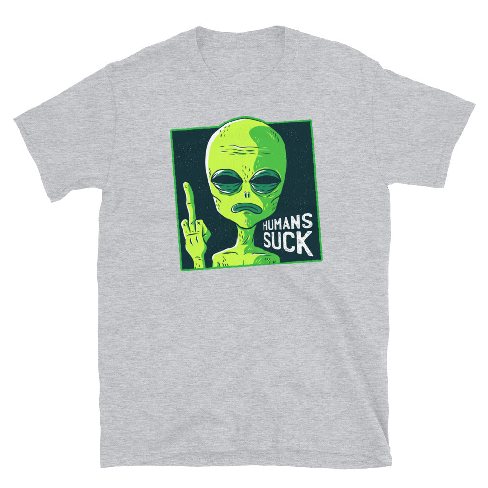 Humans Suck, Alien T-Shirt