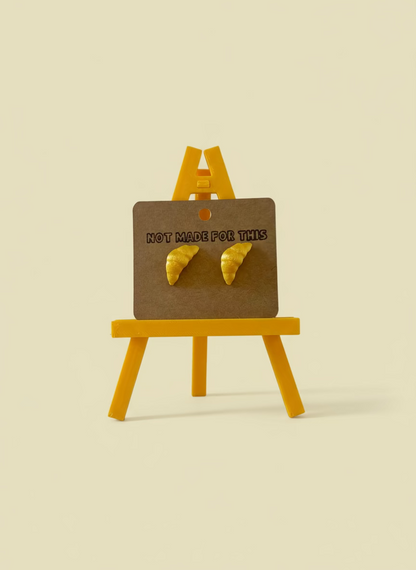 Croissant Stud Earrings