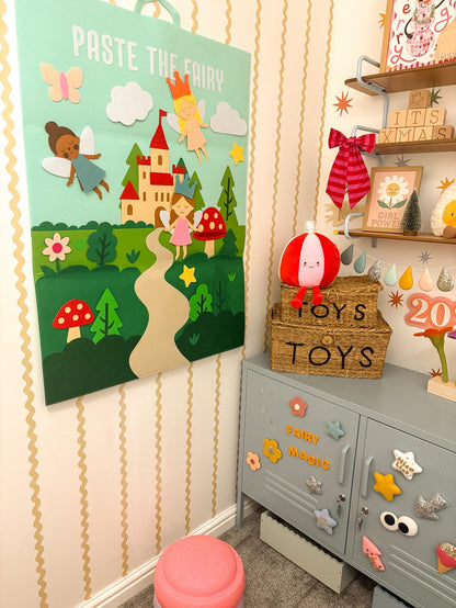 Paste the Fairy™ Felt Board – Magical Dress-Up Activity for Kids